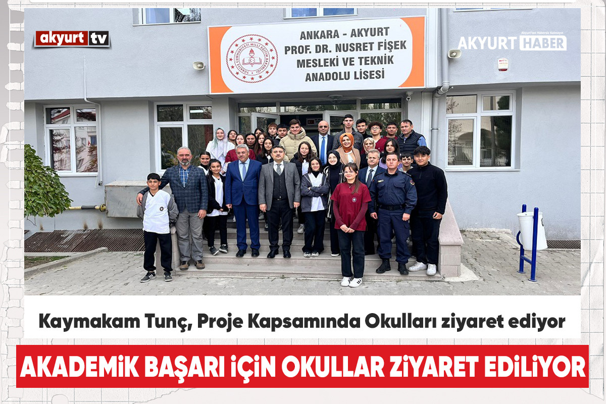 Akademik ve Başarı Projeleri kapsamında ziyaretler devam ediyor