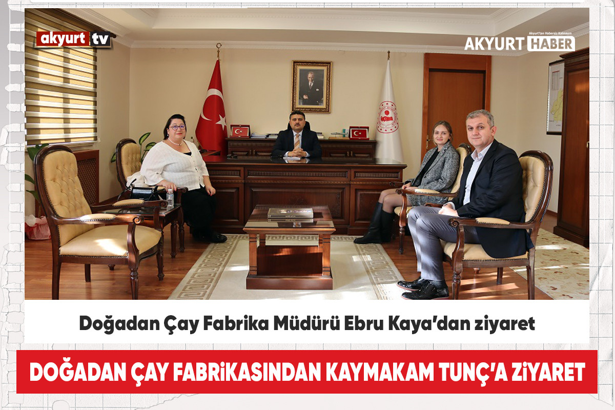 Doğadan Çay Fabrikasından Akyurt İlçe Eğitimin